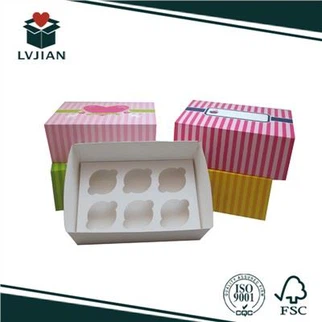 Cupcake papieren afhaalcontainer
